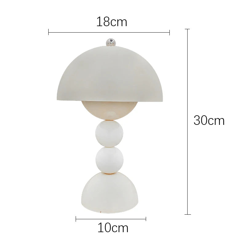 Nordic LED Flowers Table Lamp USB Dimmable For Home Living Table Bedroom Bedside Room Decoration LED Night Lamps Desk Light