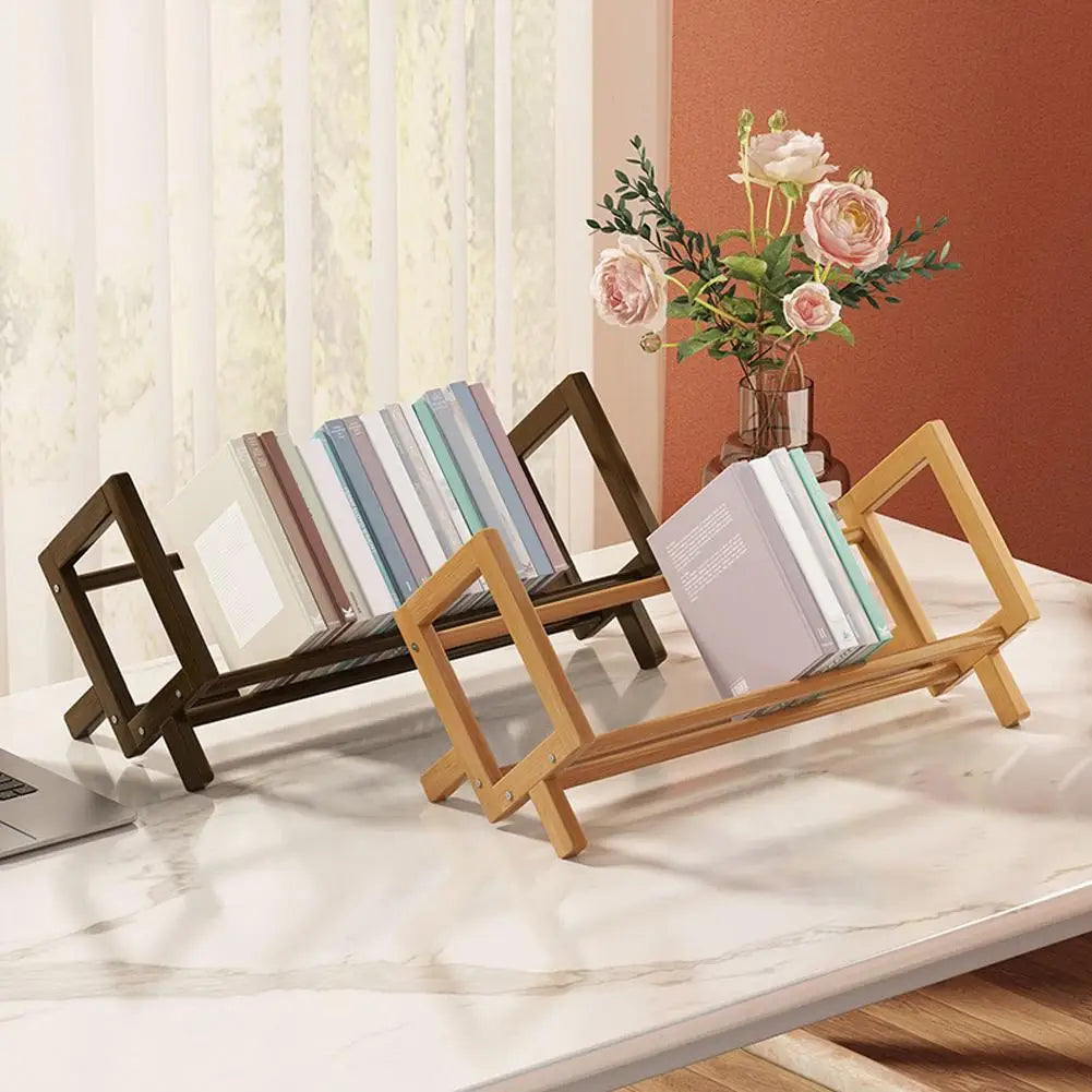 Desktop Bookshelf Magazine Rack Desktop Office Book Storage Rack Student Economy Bookshelf Children's Storage Rack 33/40CM