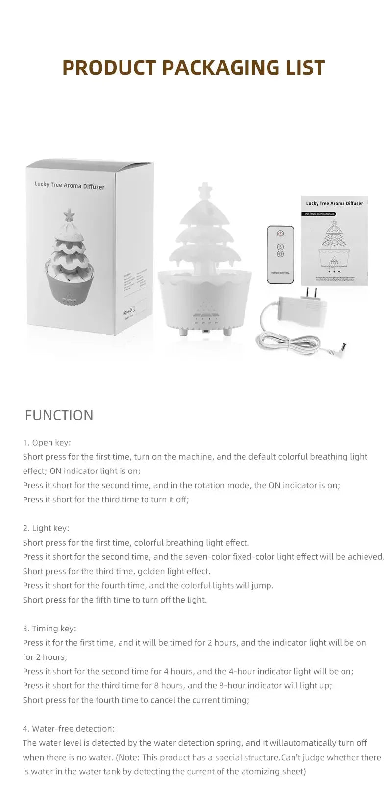 Rain Cloud Aromatherapy Diffuser Ultrasonic Air Humidifier Soothing Water Drops Sound Essential Oil Aroma Diffuser with LED Lamp