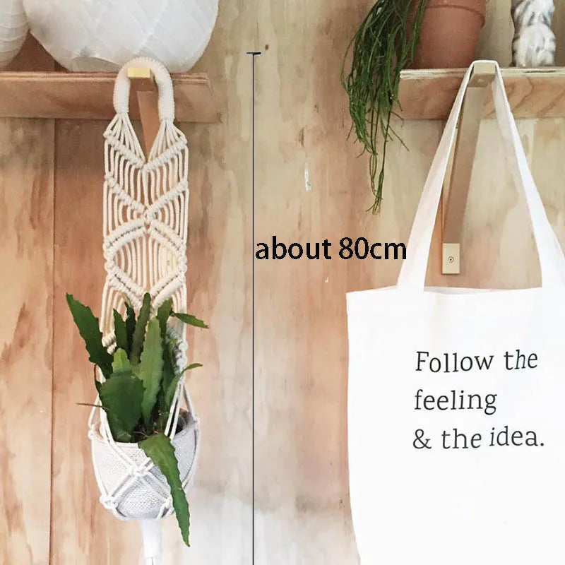 Good quality handmade macrame handmade plant hanger flower pot holder