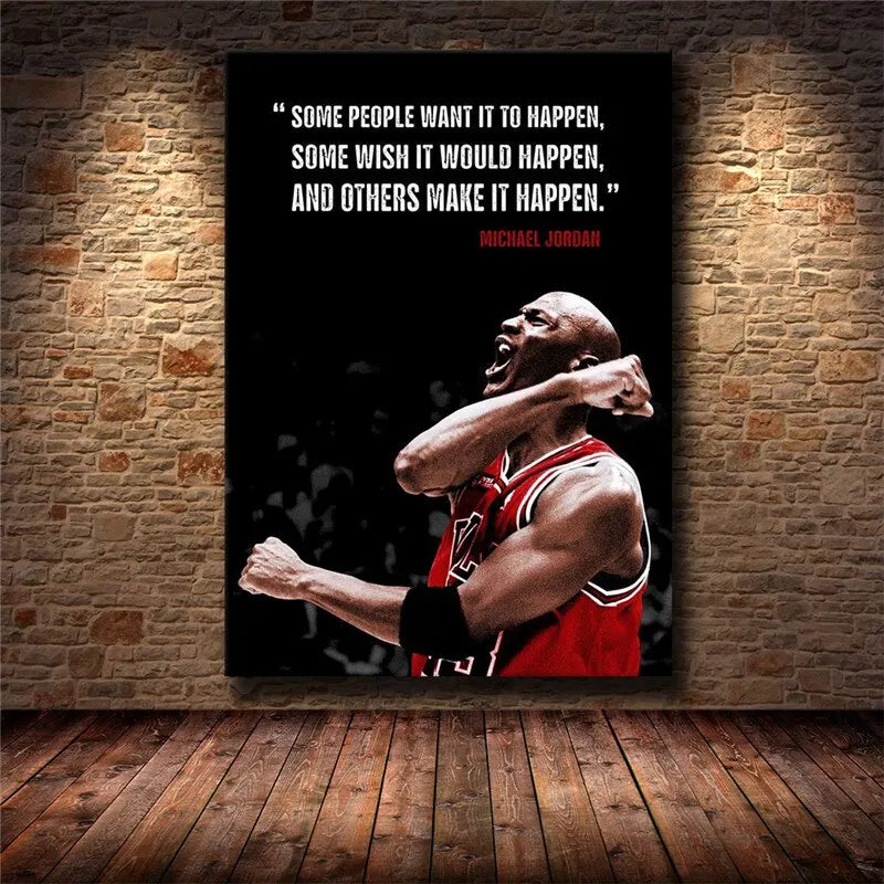 Inspirational Success Quote Canvas Art  Motivational HD Print Wall Art Poster for Living Room  Home Decor