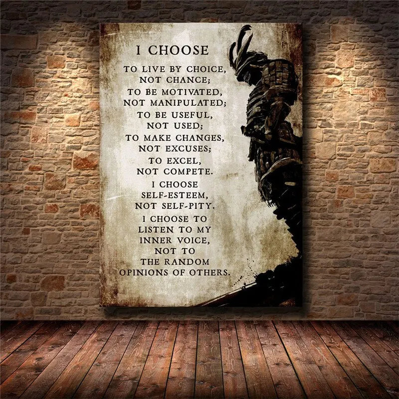 Inspirational Success Quote Canvas Art  Motivational HD Print Wall Art Poster for Living Room  Home Decor