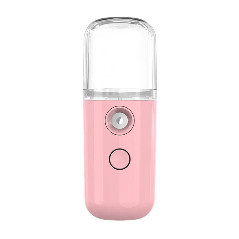 Small Air Humidifiers Personal Facial Sprayer Humidifier Atomizer 30ml Bedroom Mist Cooler Chargeable Rain Cloud Humidifier Home