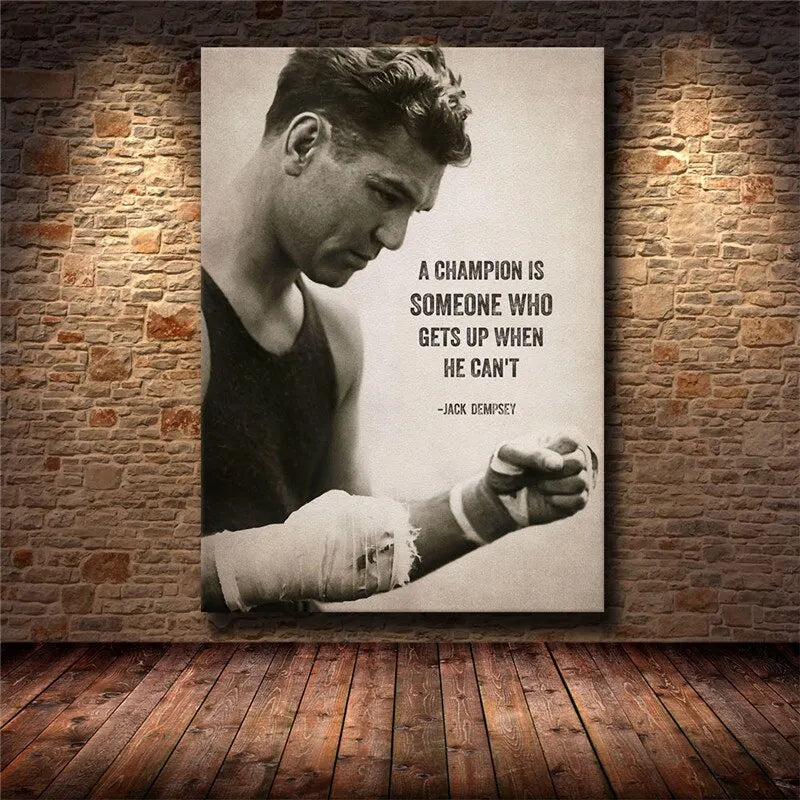 Inspirational Success Quote Canvas Art  Motivational HD Print Wall Art Poster for Living Room  Home Decor