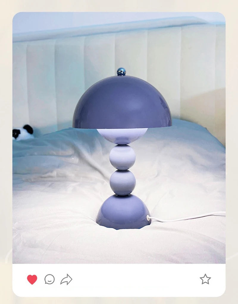 Nordic LED Flowers Table Lamp USB Dimmable For Home Living Table Bedroom Bedside Room Decoration LED Night Lamps Desk Light