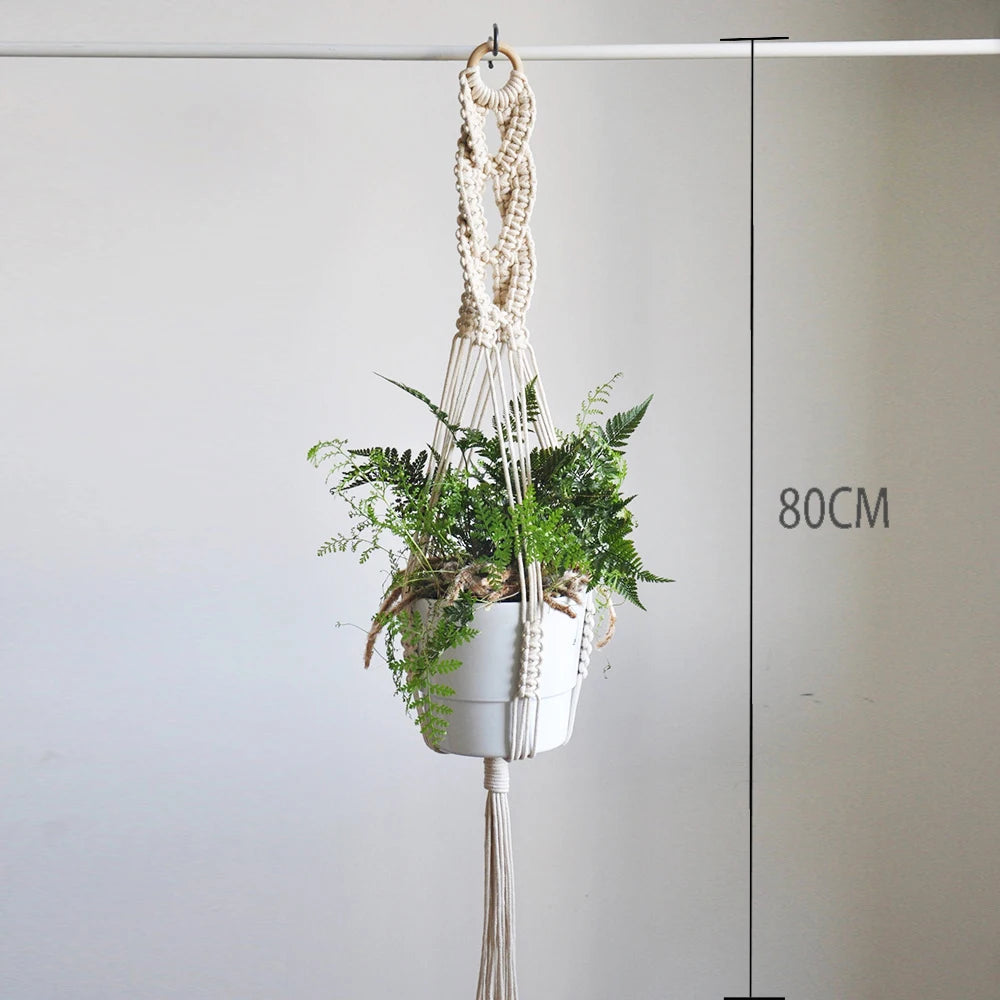 Good quality handmade macrame handmade plant hanger flower pot holder