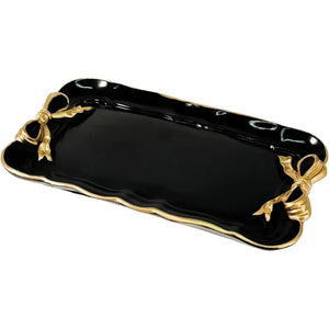 Vintage Decorative Tray Jewelry Tray Towel Tray Storage Tray Rings Necklace Bracelets Earrings Trays Cosmetics Jewelry