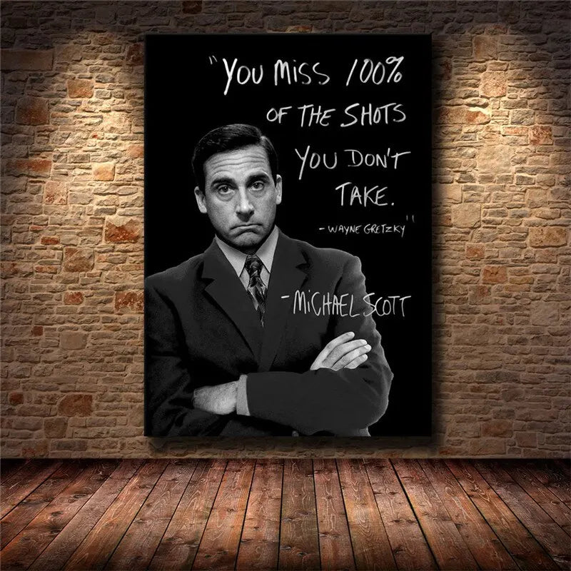 Inspirational Success Quote Canvas Art  Motivational HD Print Wall Art Poster for Living Room  Home Decor