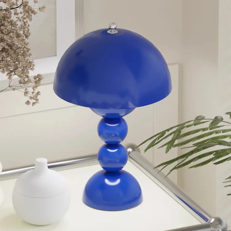 Nordic LED Flowers Table Lamp USB Dimmable For Home Living Table Bedroom Bedside Room Decoration LED Night Lamps Desk Light