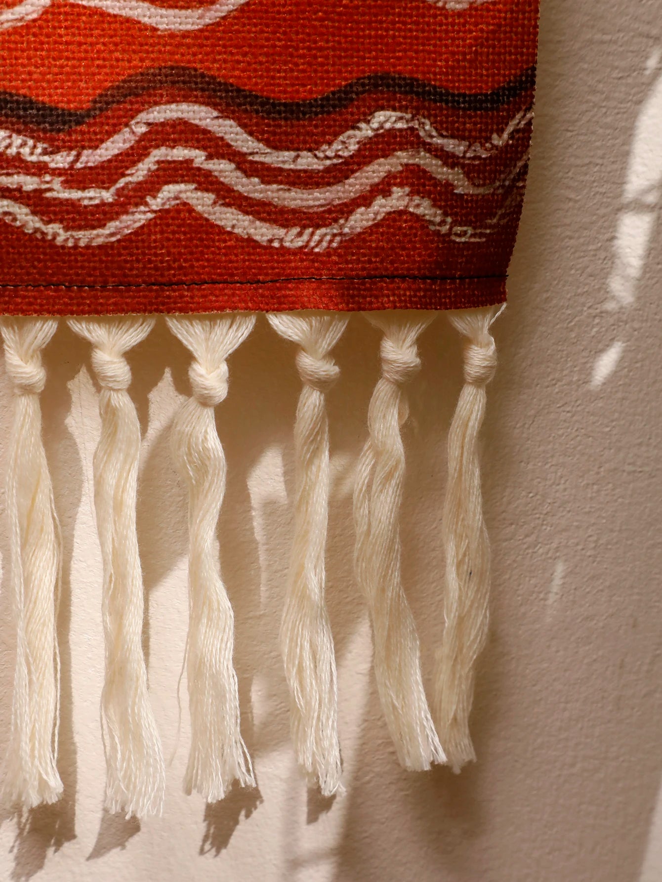 Macrame Wall Tapestry Mountain & Sunrise and sunset Boho Home Decoration Tapestry Wall Hanging Room Decors Aesthetic Wall Decor